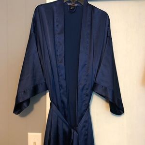 Short Satin Robe